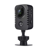 Pegatah MD29 Mini cámara de seguridad - Videocámara HD Detección de movimiento Visión nocturna Negro