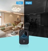 Pegatah Mini telecamera di sicurezza MD29 - Videocamera HD Rilevazione del movimento Visione notturna Nera