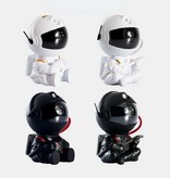 Stuff Certified® Astronaut met Gitaar - Sterren Ruimte Projector met Afstandsbediening - Sterrenhemel Sfeerlamp Zwart