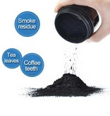 Stuff Certified® Whitening Powder with Bamboo Toothbrush - Charcoal Teeth Whitening Kit