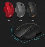 iMice Wireless Mouse - 2.4GHz 1600DPI Optical / Ergonomic / Right Handed - Black