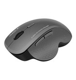 iMice Draadloze Muis - 2.4GHz 1600DPI Optisch / Ergonomisch / Rechtshandig - Grijs