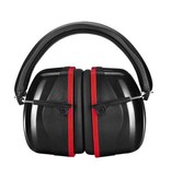 Zohan Geluidswerende Veiligheidsoorkappen Earmuffs - 28dB NRR / Geluid Isolatie / Verstelbaar / Drop-Proof Behuizing  - Rood