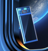 Tollcuudda Powerbank 30 000 mAh z 2 portami - Zasilanie 22,5 W - Zewnętrzna ładowarka awaryjna Szary