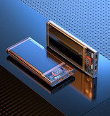 Tollcuudda Powerbank 30 000 mAh z 2 portami - Zasilanie 22,5 W - Zewnętrzna ładowarka awaryjna Szary