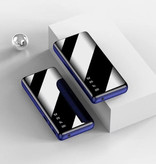 Tollcuudda Powerbank 80 000 mAh z 4 portami - Wbudowana latarka - Zewnętrzna ładowarka awaryjna Ładowarka Niebieski