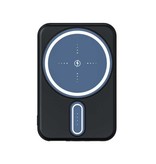 Tollcuudda 20.000 mAh Mini-Magnet-Qi-Powerbank für Mobiltelefone – Ladegerät, kabelloser Akku, schwarz