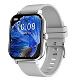 Stuff Certified® GT20 Smartwatch con correa de silicona - Sport Activity Tracker Watch gris