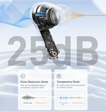 Baseus Écouteurs sans fil Bowie M1 - Écouteurs à commande tactile ANC TWS Bluetooth 5.0 Blanc