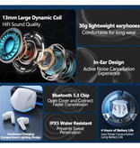 Lenovo Auriculares inalámbricos Thinkplus GM2 Pro - Auriculares Bluetooth 5.3 HiFi TWS Negro