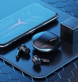 Lenovo Thinkplus GM2 Pro Wireless Earphones - Bluetooth 5.3 Earbuds HiFi TWS Black