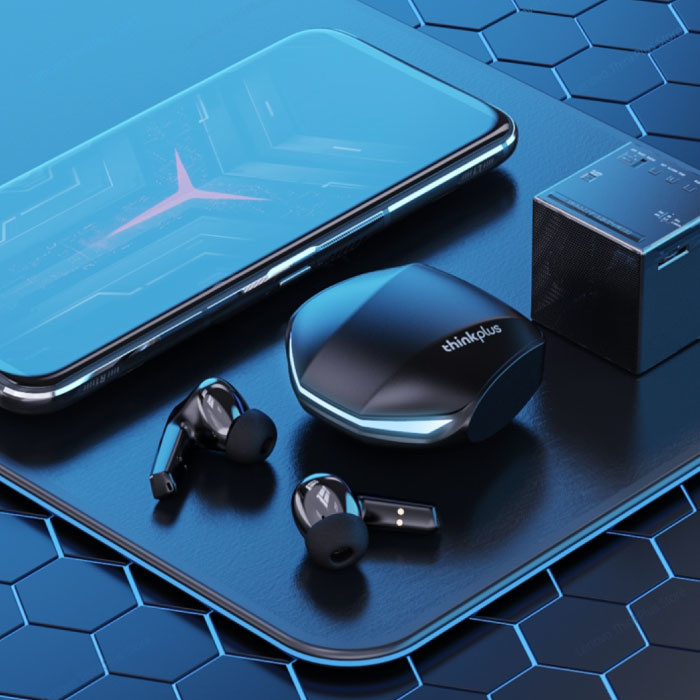 Bezprzewodowe słuchawki Thinkplus GM2 Pro — słuchawki douszne Bluetooth 5.3 HiFi TWS czarne