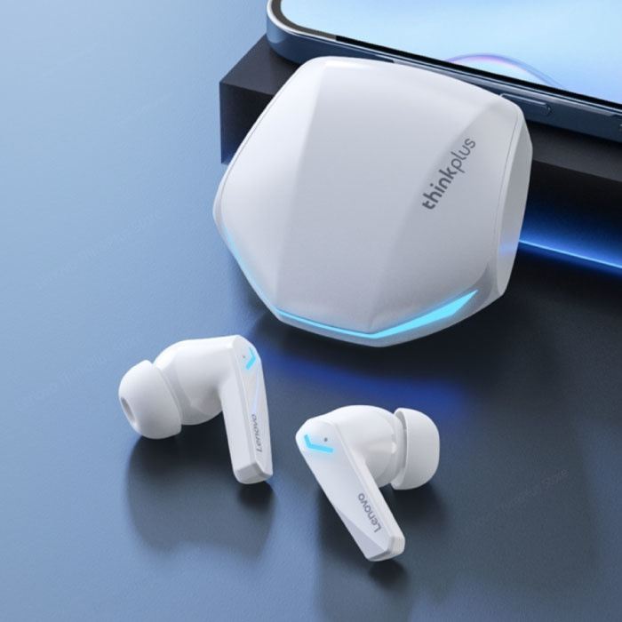 Thinkplus GM2 Pro Wireless Earphones – Bluetooth 5.3-Ohrhörer HiFi TWS White