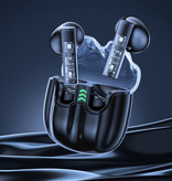 Qoovi Bezprzewodowe słuchawki douszne HiTune Q3 — Słuchawki douszne Bluetooth 5.2 HiFi/ANC/TWS Pomarańczowy