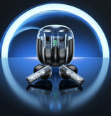 Qoovi Auriculares inalámbricos HiTune Q3 - Auriculares Bluetooth 5.2 HiFi/ANC/TWS Negro