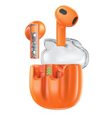 Qoovi Bezprzewodowe słuchawki douszne HiTune Q3 — Słuchawki douszne Bluetooth 5.2 HiFi/ANC/TWS Pomarańczowy