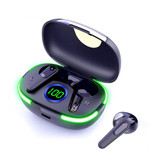 DIKELANG Auriculares inalámbricos Air Pro 80 - Auriculares Bluetooth 5.1 TWS Negro