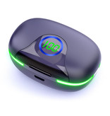 DIKELANG Auriculares inalámbricos Air Pro 80 - Auriculares Bluetooth 5.1 TWS Negro