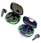 DIKELANG Auriculares inalámbricos Air Pro 80 - Auriculares Bluetooth 5.1 TWS Negro