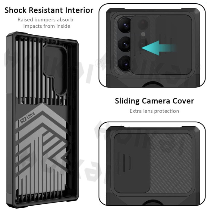 Achetez Pour Samsung Galaxy S23 Ultra Slide Camera Protection
