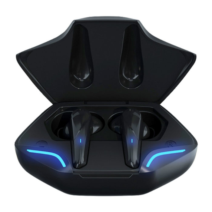 Auriculares Inalámbricos X15 - Auriculares Touch Control TWS Auriculares Bluetooth 5.1 Negro-Azul