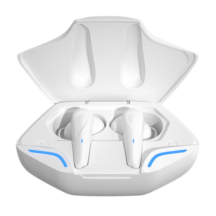 Auriculares inalámbricos X15 - Auriculares TWS con control táctil Auriculares Bluetooth 5.1 Blanco