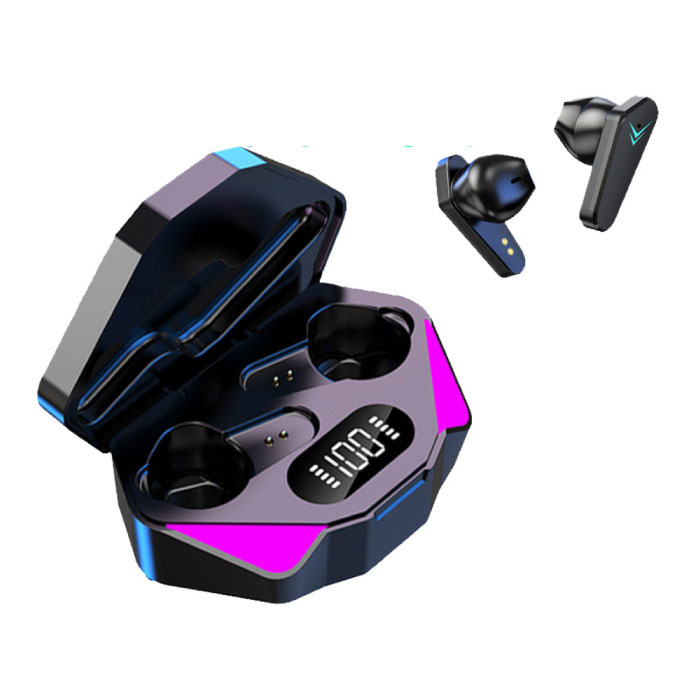 Stuff Certified® Bezprzewodowe słuchawki douszne X15 — sterowanie dotykowe TWS Słuchawki douszne Bluetooth 5.1 Szare