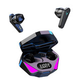 Stuff Certified® Bezprzewodowe słuchawki douszne X15 — sterowanie dotykowe TWS Słuchawki douszne Bluetooth 5.1 Szare