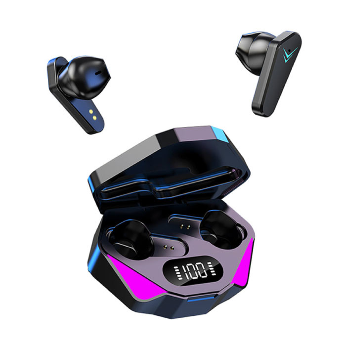 Stuff Certified® Bezprzewodowe słuchawki douszne X15 — sterowanie dotykowe TWS Słuchawki douszne Bluetooth 5.1 Szare