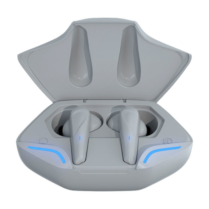 Bezprzewodowe słuchawki douszne X15 — sterowanie dotykowe TWS Słuchawki douszne Bluetooth 5.1 Szare