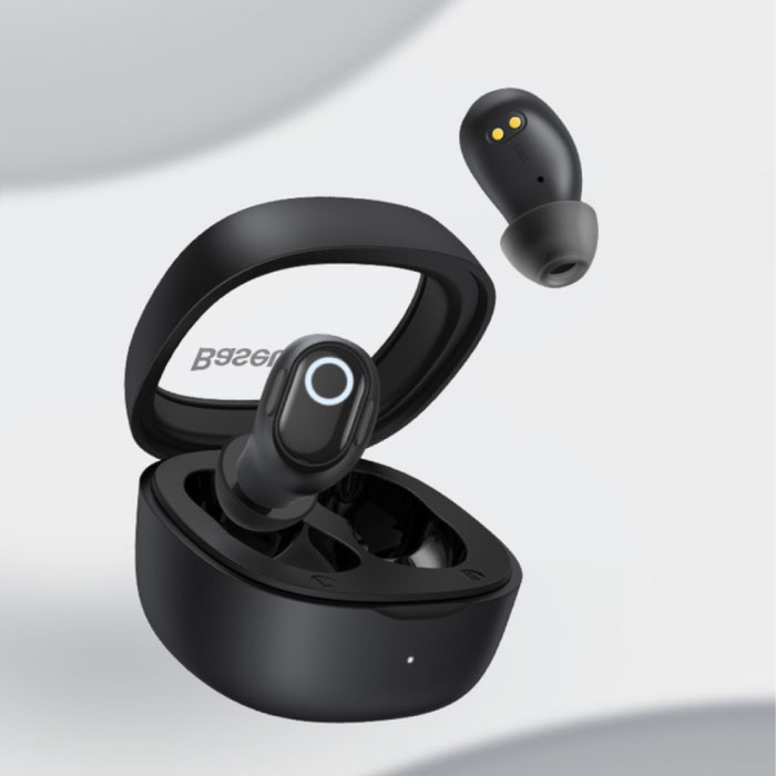 WM02 Wireless Earbuds - Touch Control Earbuds TWS Bluetooth 5.3 Black