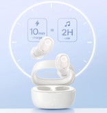 Baseus WM02 Bezprzewodowe słuchawki douszne - Słuchawki douszne ze sterowaniem dotykowym TWS Bluetooth 5.3 Białe