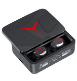Stuff Certified® Bezprzewodowe słuchawki douszne do gier — słuchawki douszne ze sterowaniem dotykowym TWS Bluetooth 5.3 czarne