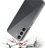 Jaspever Coque transparente Samsung Galaxy S21 - Coque en silicone TPU