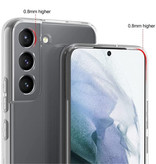 Jaspever Custodia ultra trasparente per Samsung Galaxy S22 - Cover in silicone TPU