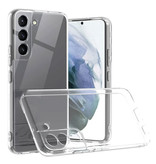 Jaspever Samsung Galaxy S23 Transparent Case - Silicone TPU Case Cover