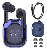 Acefast T6 Draadloze Oordopjes - Touch Control Oortjes TWS Bluetooth 5.0 Blauw