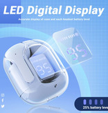 Acefast T6 Draadloze Oordopjes - Touch Control Oortjes TWS Bluetooth 5.0 Grijs