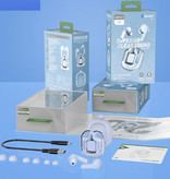 Acefast T6 Draadloze Oordopjes - Touch Control Oortjes TWS Bluetooth 5.0 Grijs