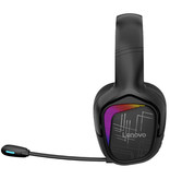 Lenovo G35A Draadloze Gaming Headset - Koptelefoon met Microfoon Bluetooth 5.0 Studio Zwart