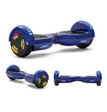 Stuff Certified® Hoverboard z głośnikiem Bluetooth i oświetleniem RGB - Opony 6,5" - Silnik 500 W - Deskorolka Electric Balance Hover Board Camo Blue