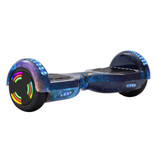 Stuff Certified® Hoverboard with Bluetooth Speaker and RGB Lighting - 6.5" Tires - 500W Motor - Electric Balance Hover Board Galaxy Blue