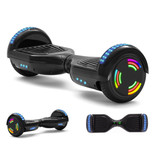 Stuff Certified® Hoverboard avec haut-parleur Bluetooth et éclairage RGB - Pneus 6,5" - Moteur 500W - Balance électrique Hover Board Noir