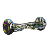 Stuff Certified® Hoverboard avec haut-parleur Bluetooth et éclairage RVB - Pneus 6,5" - Moteur 500 W - Balance électrique Hover Board Camo