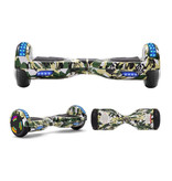 Stuff Certified® Hoverboard with Bluetooth Speaker and RGB Lighting - 6.5" Tires - 500W Motor - Electric Balance Hover Board Camo