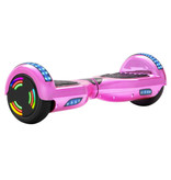 Stuff Certified® Hoverboard with Bluetooth Speaker and RGB Lighting - 6.5" Tires - 500W Motor - Electric Balance Hover Board Pink