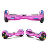 Stuff Certified® Hoverboard mit Bluetooth-Lautsprecher und RGB-Beleuchtung – 6,5-Zoll-Reifen – 500-W-Motor – Elektrisches Balance-Hoverboard Pink