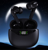 LZQLY JS12 Air Pro Wireless Earbuds – Touch Control Earbuds TWS Bluetooth 5.1 Weiß