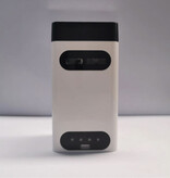 LEING FST M1 Laser Keyboard – tragbare Mini-virtuelle Tastatur LED-Projektion kabellos – kompatibel mit PC, Laptop und Smartphone – weiß