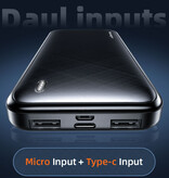 Essager Power Bank 10.000mAh con 2 porte di ricarica - Caricabatterie esterno PD 20W Bianco